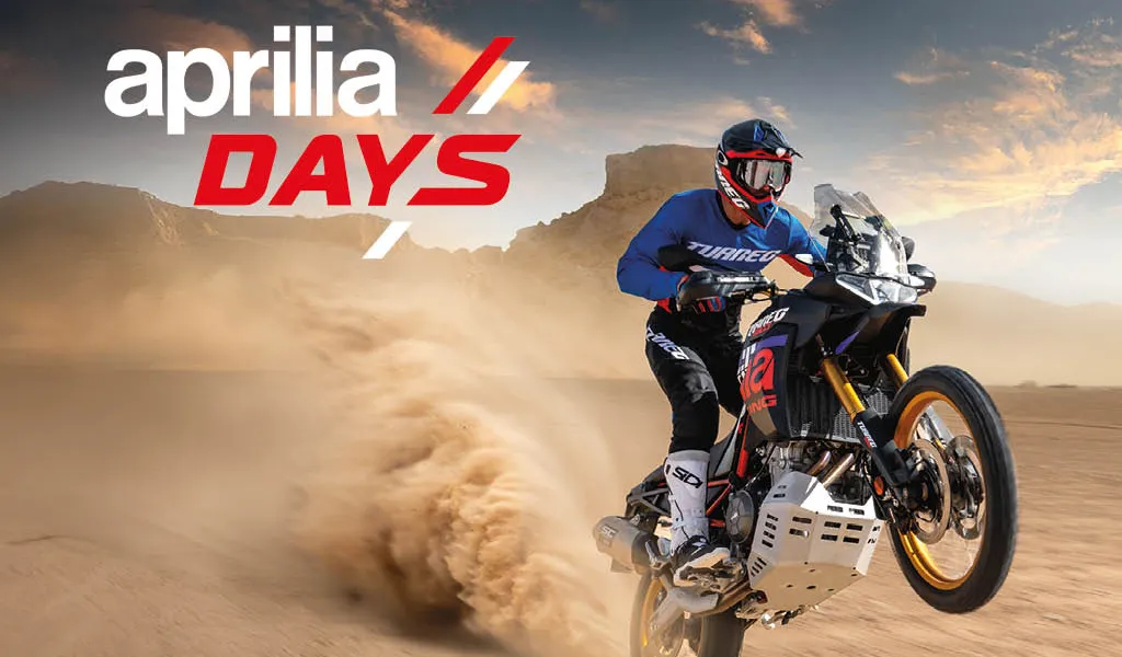 Aprilia Days: offerte del mese esclusive!