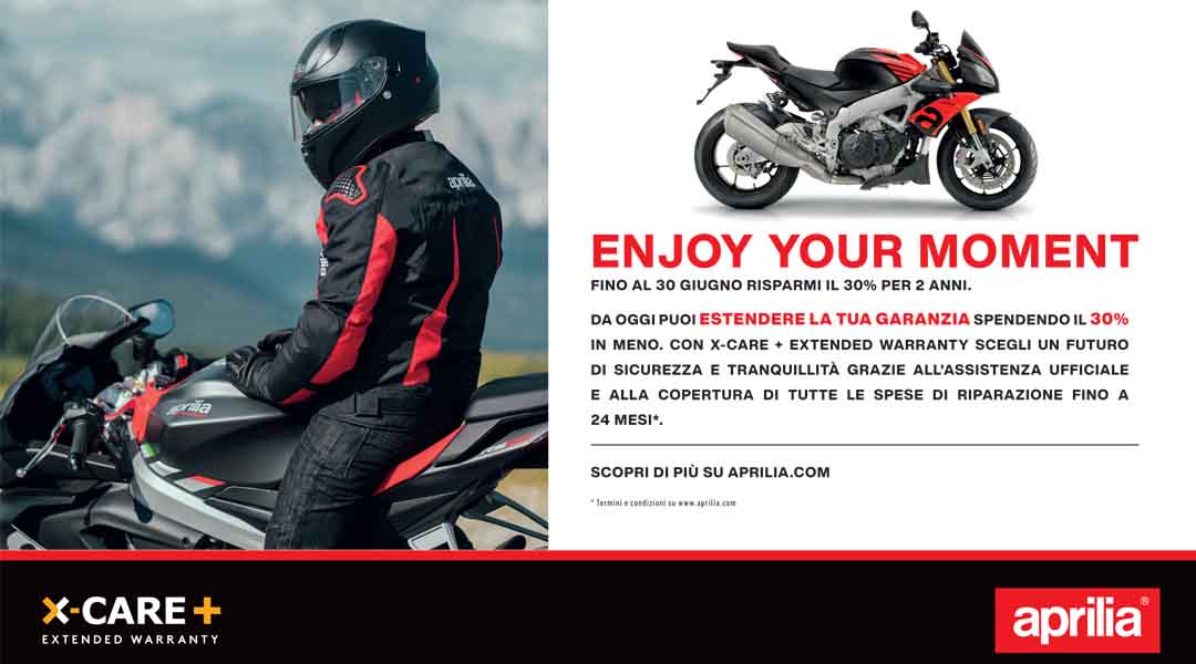 Promozione estensione garanzia Aprilia