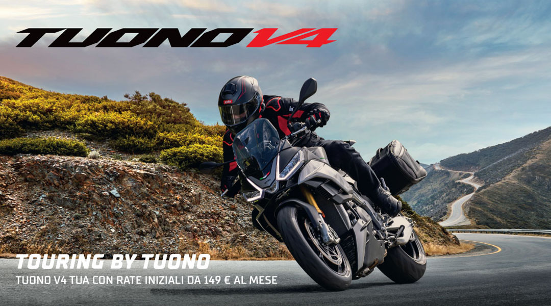 Gamma V4 Aprilia: a dicembre tua con finanziamenti dedicati