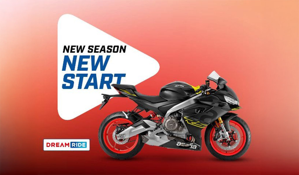 Aprilia RS 660 a ottobre è tua con 500 Euro di vantaggi e DreamRide Gold