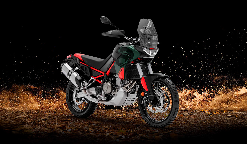 aprilia tuareg 660 in promo da movi a torino