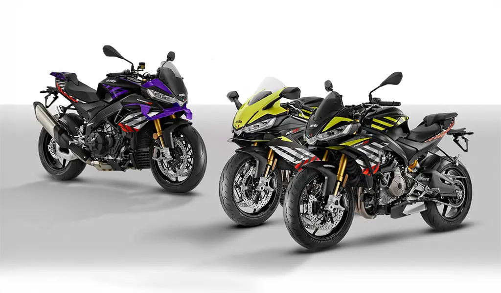 Colori e design Aprilia 2026: come cambiano RSV4, Tuono V4, RS 660 e Tuono 660