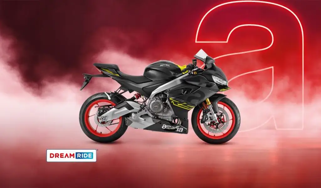 Aprilia RS 660 a dicembre è tua con 500 Euro di vantaggi e DreamRide Gold