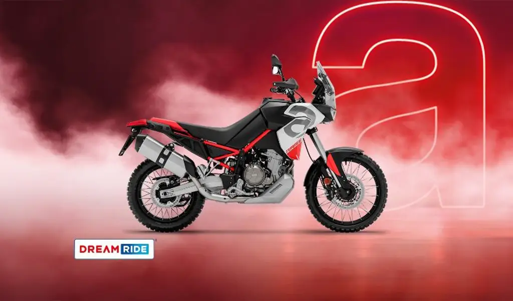 Aprilia Tuareg 660 a dicembre tua con 750 Euro di vantaggi e valige Urban incluse!