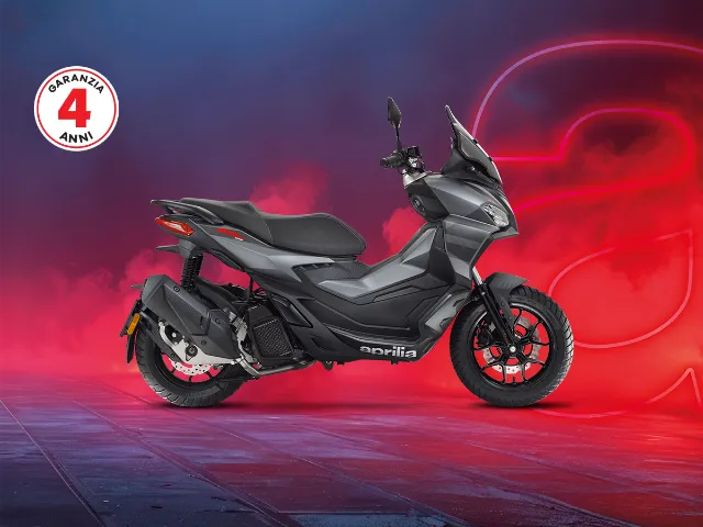 Il tuo nuovo Aprilia SR GT da 99€ al mese (TAN 3,49%, TAEG 12,69%) con 1.000€ di vantaggi